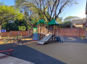 Un nuevo patio de juegos para el nivel preescolar Un nuevo patio de juegos para el nivel preescolar